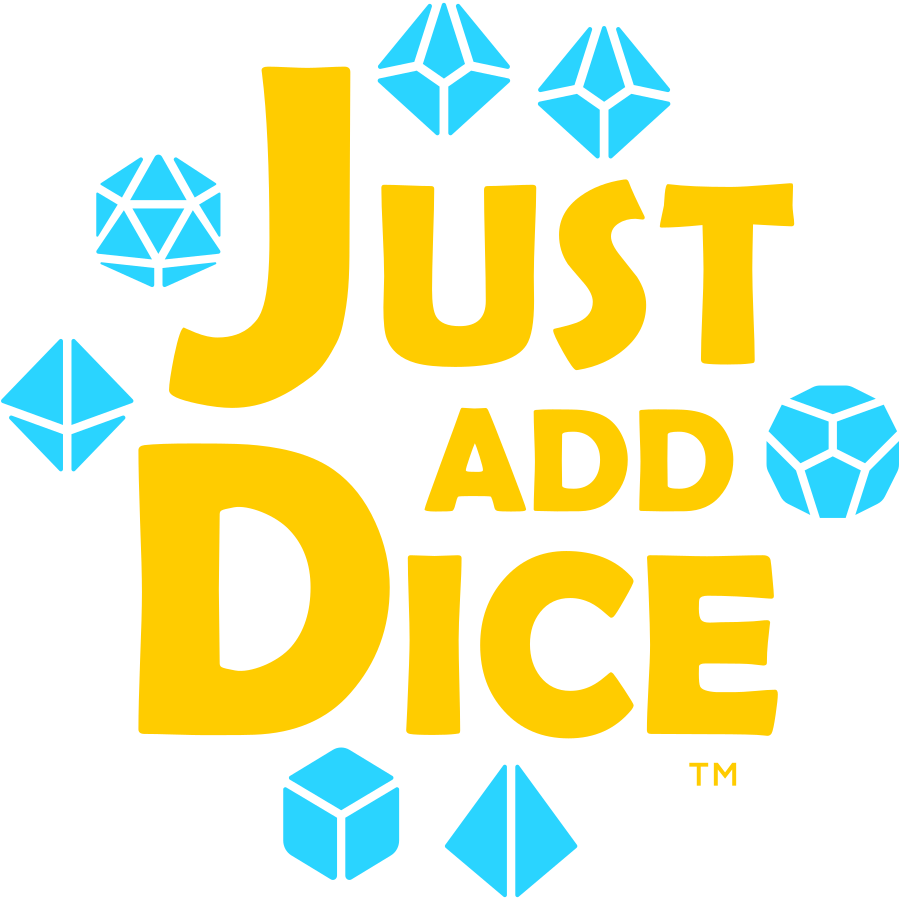 Just Add Dice Transparent Logo